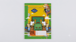 cahier 20 leaves plain lines 3